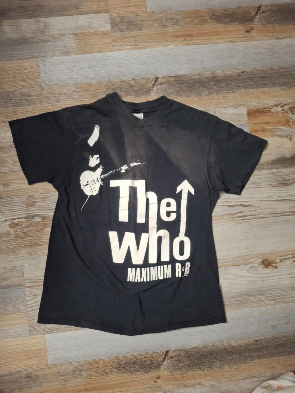 Vintage The Who / The Kids are Alright Tour 1989 Black T-Shirt Size Medium